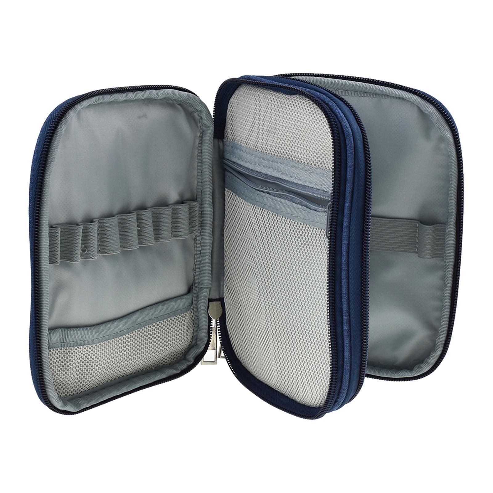 Travel Accessories Organizer Bag - Tas Penyimpanan Kait Rajut Portabel Warna