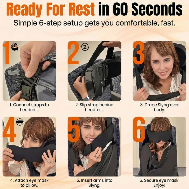 Sistem Penyangga Tidur Pesawat - Travel Accessories India ulasan dan harga