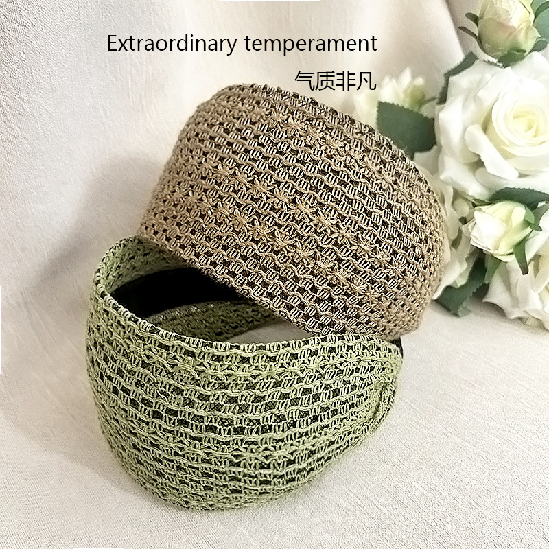 Bando bertepi lebar 8 Cm untuk - Travel Accessories Aesthetic ulasan dan harga
