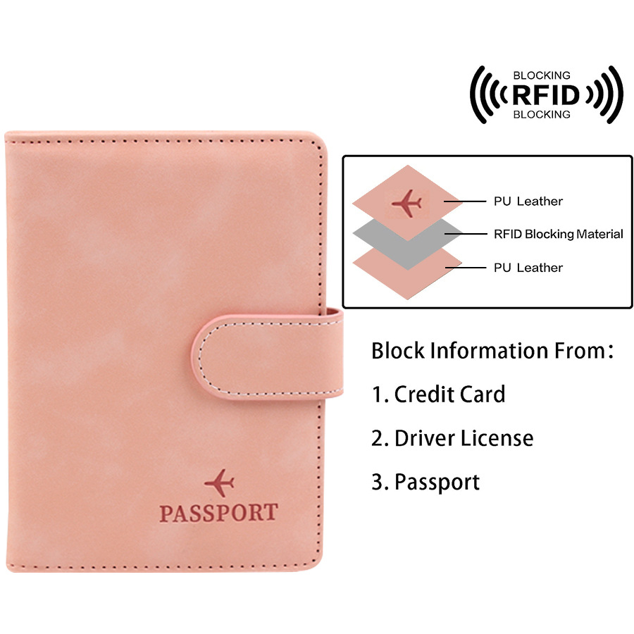 Penutup paspor tombol magnetik - Travel Accessories Wallet ulasan dan harga
