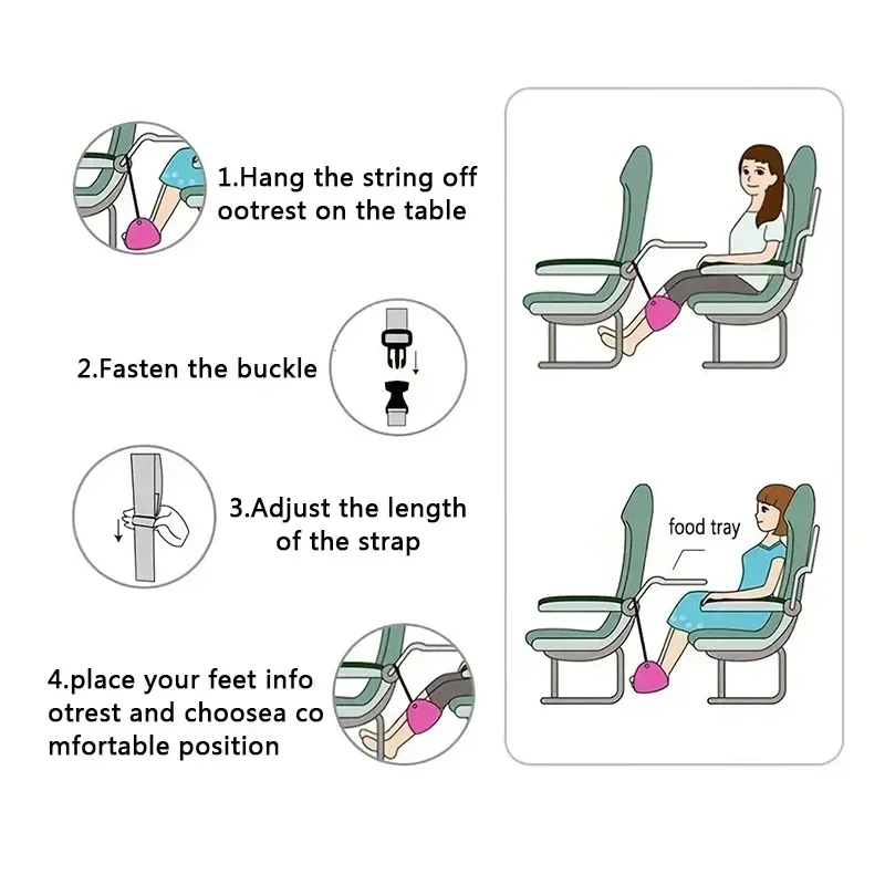 Tempat Tidur Gantung Pijakan K - Travel Accessories Long Flight ulasan dan harga