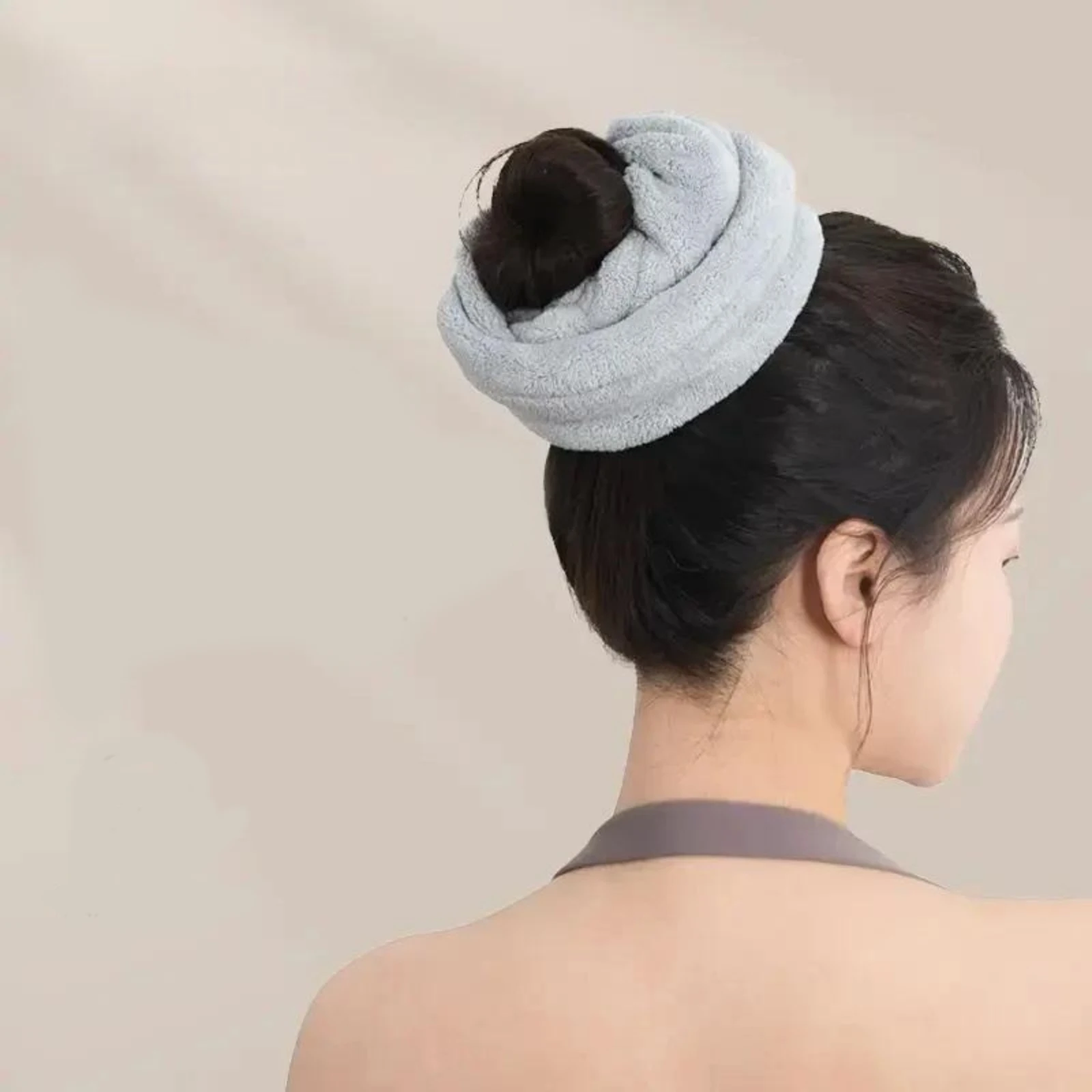 1 Buah Handuk Rambut Penyerap  - Travel Accessories Aesthetic ulasan dan harga